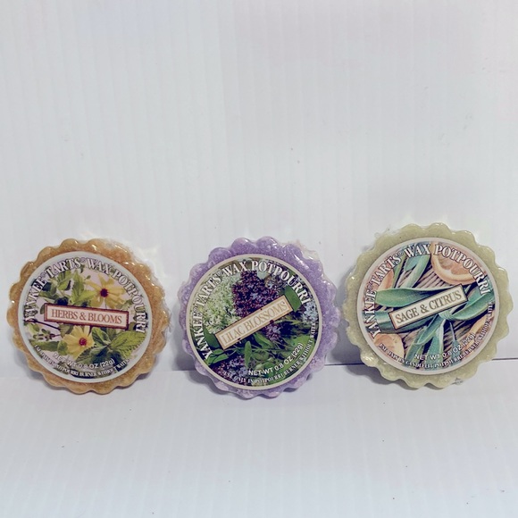3 Yankee Candle Tarts NATURE SCENTS NEW 0.8 oz each - Picture 2 of 8